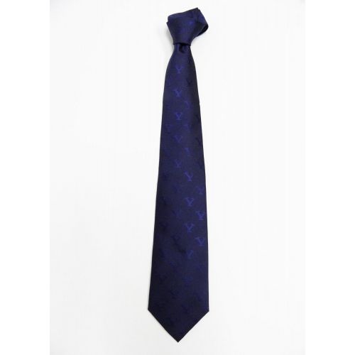  Donegal Bay NCAA Mens BYU Cougars Tone on Tone Necktie, Navy/White