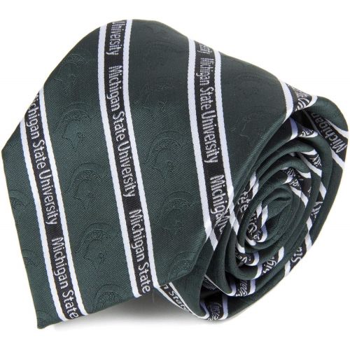  Donegal Bay NCAA Michigan State Spartans Prep Necktie, Green, One Size