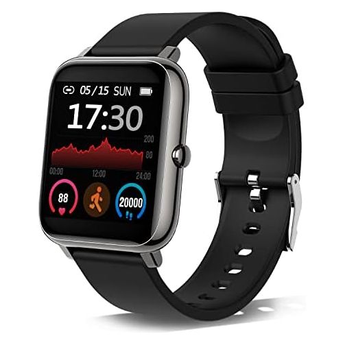  Donerton Smart Watch, Fitness Tracker for Android Phones, Fitness Tracker with Heart Rate and Sleep Monitor, Activity Tracker with IP67 Waterproof Pedometer Smartwatch with Step Co