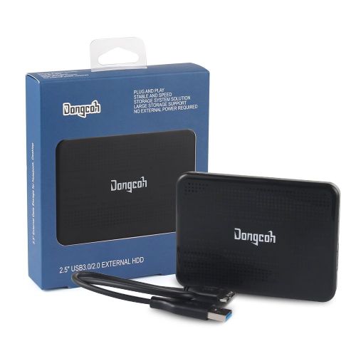  DongCoh Dongcoh 2.5 External Hard Drive 640gb with USB3.0 Data Storage External HDD for NotebookDesktopXbox One