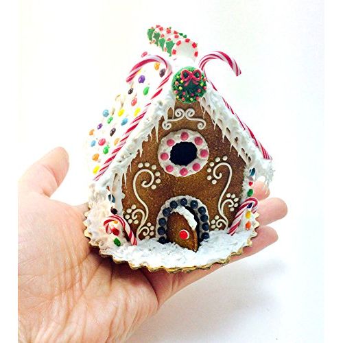  Donlane Gingerbread house. Dollhouse miniature 1:4