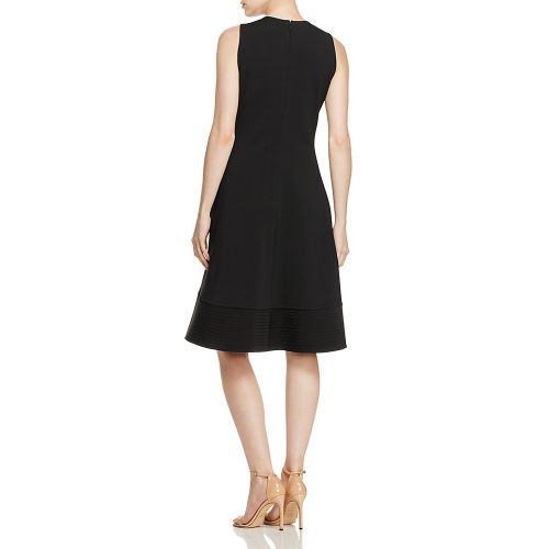  Donna Karan New York Sleeveless Zip-Front Dress