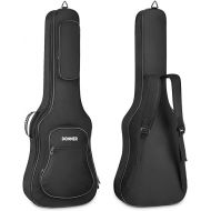 Donner 39 inch Electric Guitar Bag Gig Bag, 0.4 Inch Padded Sponge 600D Ripstop Waterproof Nylon Dustproof Soft Electric Guitar Case Adjustable Strap Black