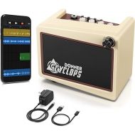 Donner Mini Guitar Amp Digital, 5W Wireless Small Electric Guitar Amplifier, Cyclops Guitar Portable Practice Amp with 7 Amp Models 3 Types Effects: Mod, Delay, Reverb and Drum Machine