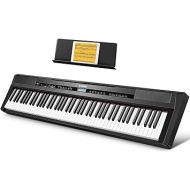 Donner DEP-20 Beginner Digital Piano 88 Key Full Size Weighted Keyboard, Portable Electric Piano with Sustain Pedal, Power Supply