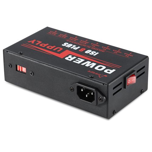  Donner Guitar Effect Pedals Power Supply DP-4 8 Plus Isolated Output for 9/12/18V 4~9V Pedals