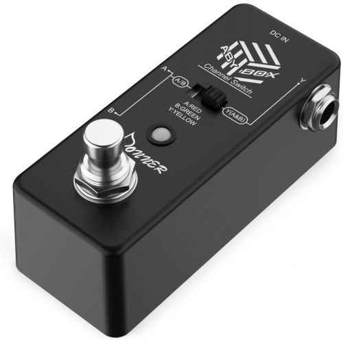  Donner ABY Box Line Selector Mini Guitar Effect Pedal True Bypass