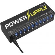 Donner Dp-1 Guitar Power Supply 10 Isolated DC Output for 9V/12V/18V Effect Pedal
