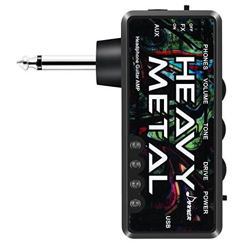  Donner Guitar Headphone AMP Heavy Metal Pocket FX Chorus Rechargeable Mini Practice Amplifier