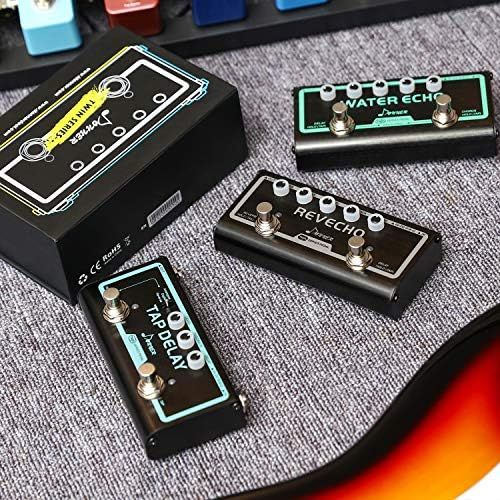  Donner Tap Delay Guitar Effect Pedal, 3 Delay Modes Digital Reverse Analogue Delay with Tap Tempo Control