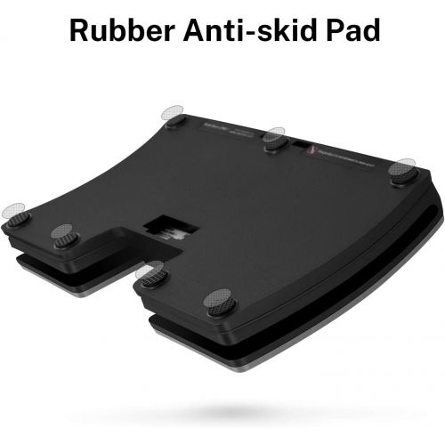  [아마존베스트]Donner Wireless Page Turner Pedal for Tablets Ipad Rechargeable, Silver