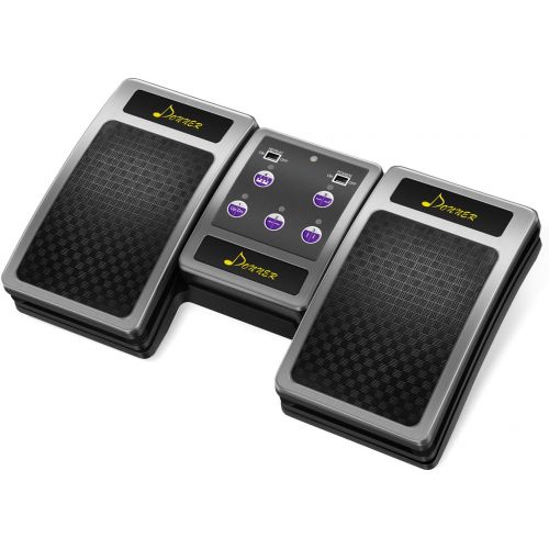  [아마존베스트]Donner Wireless Page Turner Pedal for Tablets Ipad Rechargeable, Silver