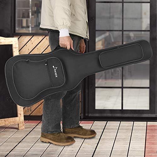  [아마존베스트]Donner 39 inch Electric Guitar Gig Bag 0.5in Padded Sponge 600D Ripstop Waterproof Nylon Dustproof Soft Case for Home Storage Travel Carrying Backpack 3 Pockets Adjustable Strap Bl