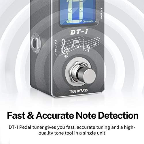  [아마존베스트]Donner Dt-1 Chromatic Guitar Tuner Pedal True Bypass