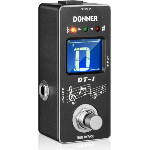  [아마존베스트]Donner Dt-1 Chromatic Guitar Tuner Pedal True Bypass