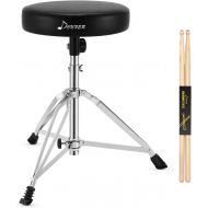 [아마존베스트]Donner Drum Throne Upgraded, Padded Seat Portable Height Adjustable Drumming Stools for Kids and Adult