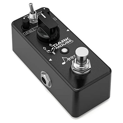  [아마존베스트]Donner Distortion Pedal True Bypass Dark Mouse Distortion Guitar Effect Pedal