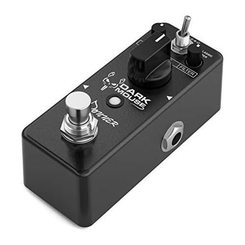  [아마존베스트]Donner Distortion Pedal True Bypass Dark Mouse Distortion Guitar Effect Pedal