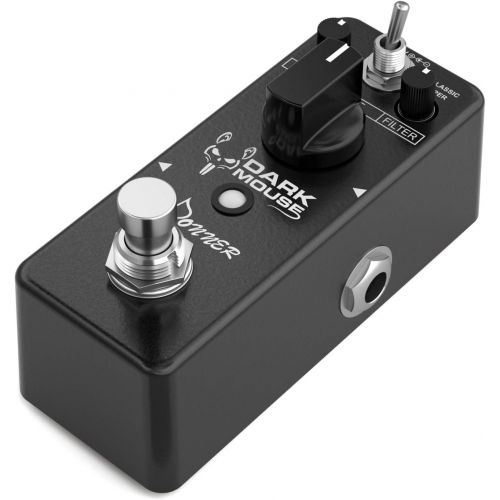  [아마존베스트]Donner Distortion Pedal True Bypass Dark Mouse Distortion Guitar Effect Pedal