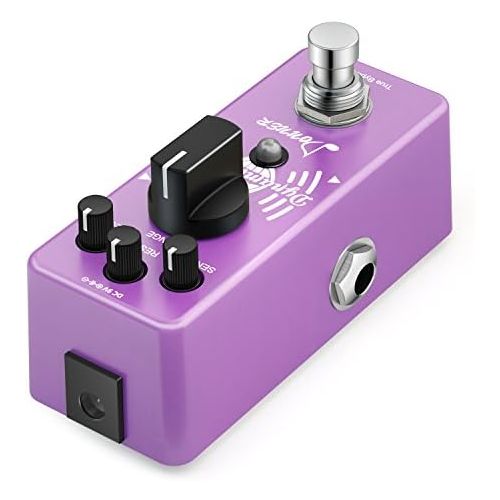  [아마존베스트]Donner Circle Looper Record Guitar Effect Pedal with Time Progress Bar Display Loop Pedal Max. 4 Minutes Recording Time for Each Loop Unlimited Overdubbing