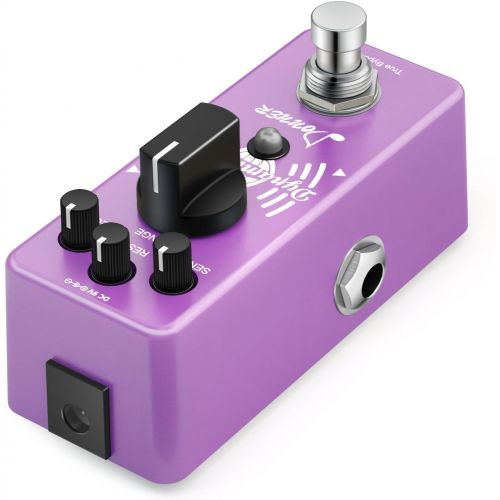  [아마존베스트]Donner Circle Looper Record Guitar Effect Pedal with Time Progress Bar Display Loop Pedal Max. 4 Minutes Recording Time for Each Loop Unlimited Overdubbing