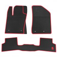 Iallauto Fits For Jeep Renegade 2015-2018 All Weather Floor Mat Floor liners Cab Front & Rear Rubber Mat