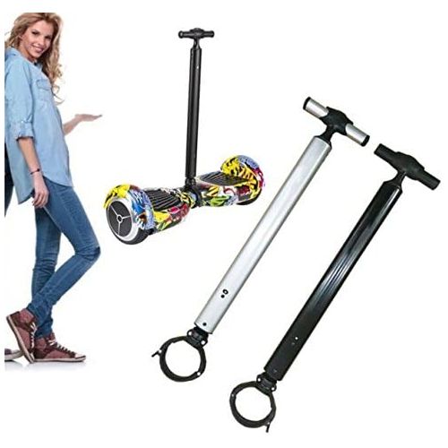  Dooret Dehnbarer Aluminiumlegierungs-Balancen-Roller-Griff-Stange, Intelligenter Schwebeflug-Stuetzlenker, Anfanger-Elektrischer Hoverboard-Halter fuer 6.5 7 10 Elektrischer selbstabgleiche