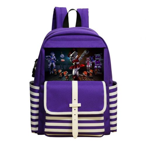  Doowfect Sister Location Student Backpack School Bag Fashion Boys&Girls Super Bookbag Break