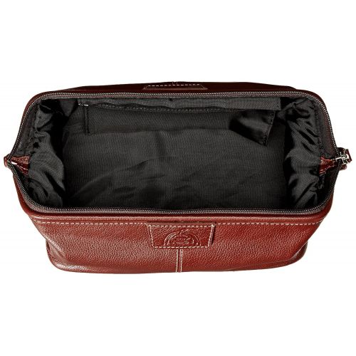  Dopp Mens Veneto Leather Traditional Framed Travel Kit