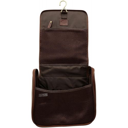  Dopp Mens Carson Hanging Travel Kit-Leather