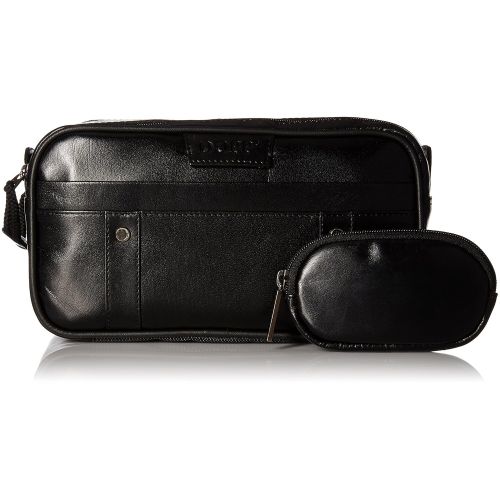  Dopp Mens Veneto Soft Sided Multi-Zip Travel Kit-Leather