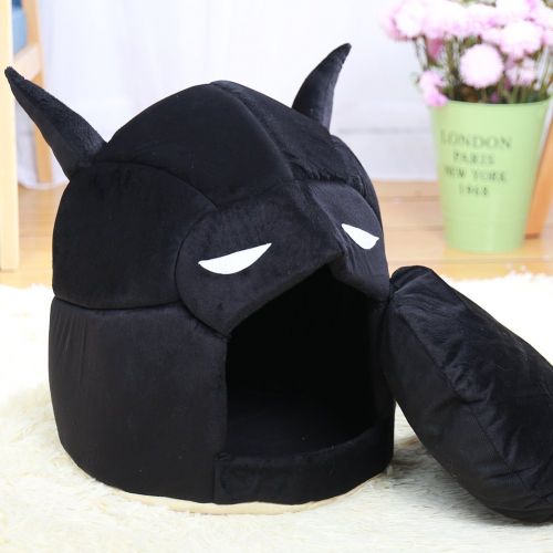  Dora Bridal Batman Pet Cat House Puppy Sleeping Bag,Washable Dog Cave Bed with Removable Cushion and Waterproof Bottom Round House Pets Beds for Small Dogs and Cats