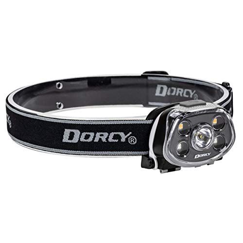  Dorcy Pro 470-Lumen LED High CRI and UV Tilting Headlamp