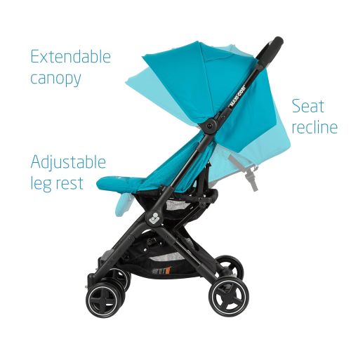  Dorel Juvenile Group-CA Maxi-Cosi Lara Lightweight Ultra Compact Stroller, Tetra Teal