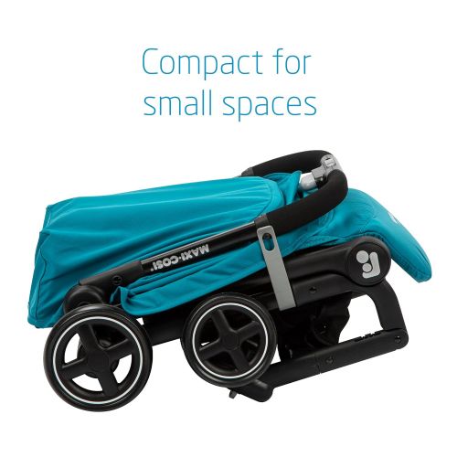  Dorel Juvenile Group-CA Maxi-Cosi Lara Lightweight Ultra Compact Stroller, Tetra Teal