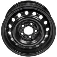 Dorman 939-175 Black Wheel with Painted Finish (14 x 6. inches /5 x 100 mm, 47 mm Offset)