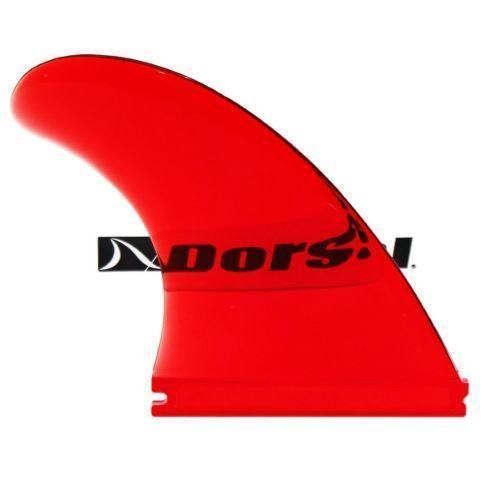  Dorsal Flexrez Core Thruster Surfboard Fins (3) FUT Tri Fin Compatible Red