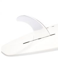 Dorsal Signature Surf SUP Single Center Fin Longboard Surfboard Fins - Clear
