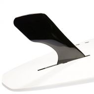 Dorsal Hatchet Surf SUP Longboard Surfboard Fins, Black 10 inch