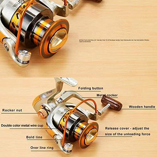  [아마존베스트]Dosige Fishing Reel Spinning Reel Full Metal Aluminium Spinning Reel