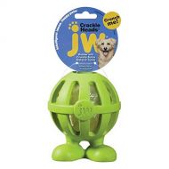 Doskocil JW Pet Company Crackle Heads Crackle Cuz Dog Toy, Small, Colors Vary