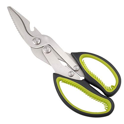  Dosreng Stainless Steel Kitchen Scissors For Meat Chicken Bone With Non-Slip Plastic Handle Kitchen Multifunction Cutting Tools
