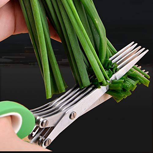  Dosreng Feng Blade Stainless Steel Kitchen Scissors/Green Onion Scissors/Multi-Layer Scissors