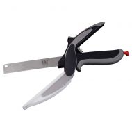 Dosreng Professional Stainless Steel Blade Kitchen Scissors Non-Slip Handle Multi-Function Clever Scissor Cutter Cooking Tool