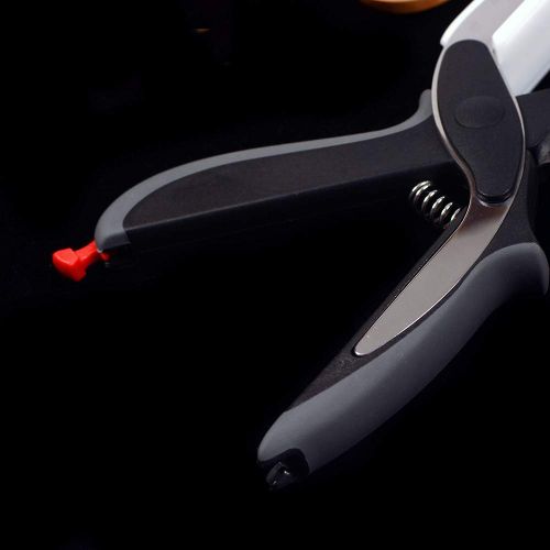  Dosreng Professional Stainless Steel Blade Kitchen Scissors Non-Slip Handle Multi-Function Clever Scissor Cutter Cooking Tool