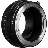 Dot Line Nikon F Lens to Sony E Camera Tilting Lens Mount Adapter