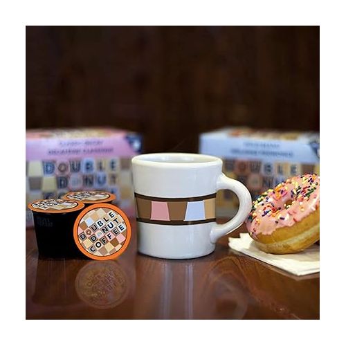  Caramel Macchiato Coffee - Caramel Coffee in Single Serve Coffee Pods for the Keurig K Cups Coffee Brewers, From Double Donut, 80 Cups