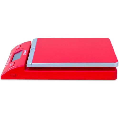  [아마존베스트]DoubleFly Accuteck DreamRed 86 Lbs Digital Postal Scale Shipping Scale Postage with USB&AC Adapter, Limited Edition