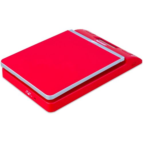  [아마존베스트]DoubleFly Accuteck DreamRed 86 Lbs Digital Postal Scale Shipping Scale Postage with USB&AC Adapter, Limited Edition