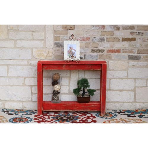  Doug and Cristy Designs 36 Red Console Table